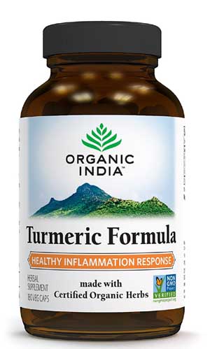 Organic India Turmeric Capsule Supplement
