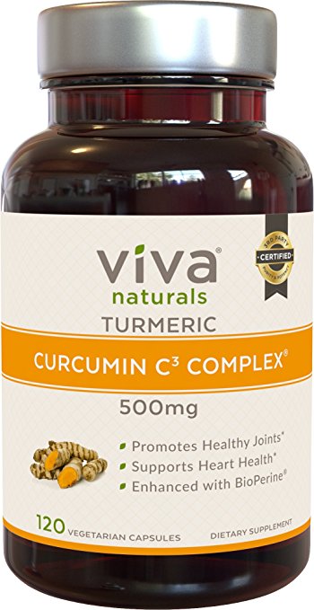 Viva Naturals Non-GMO Turmeric Curcumin