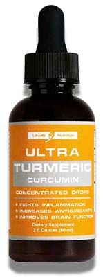 Organic Turmeric Curcumin Drops With Bioperine Black Pepper Fruit